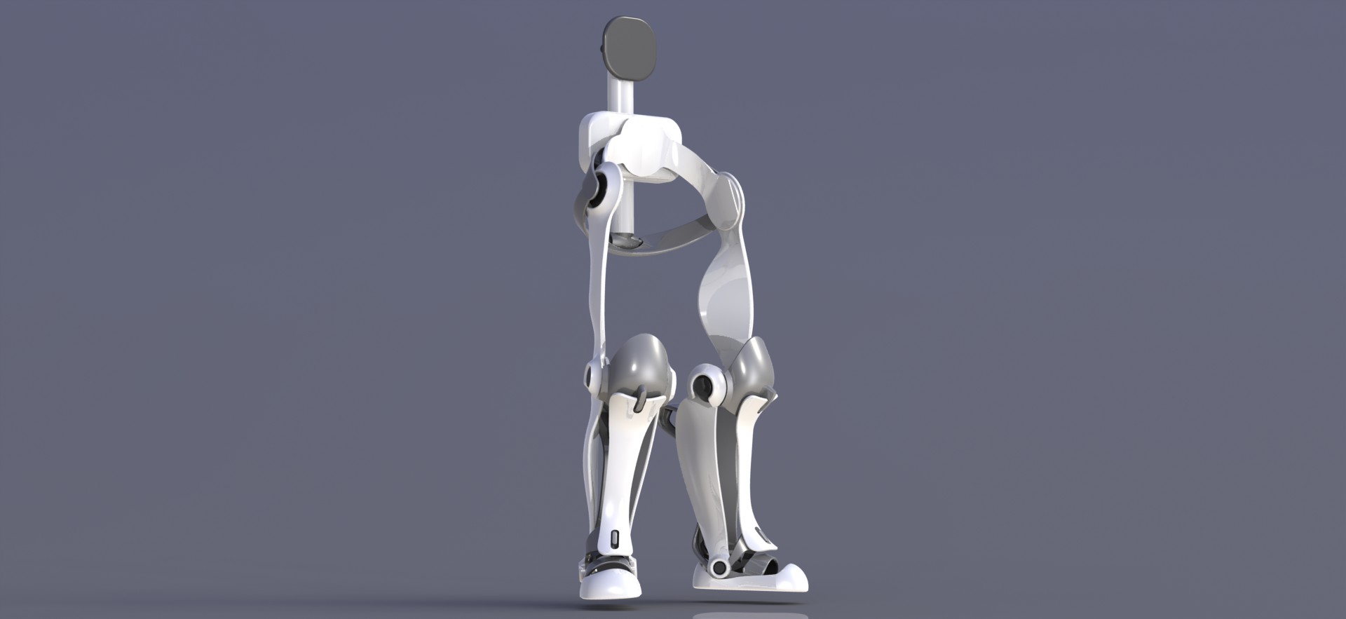 B 外骨骼 跳跃外骨骼 单兵辅助骨骼 机械设计 3D建模图纸jumping-exoskeleton
